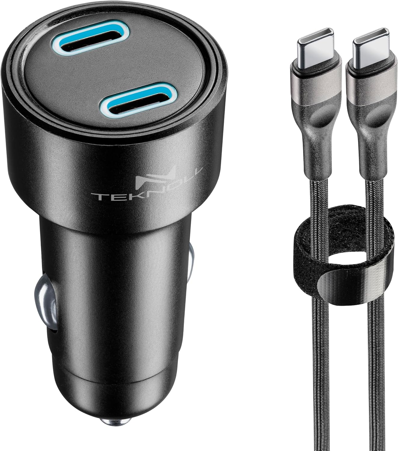 Detalle de Teknoll Schnellladegerät 65 W für Auto