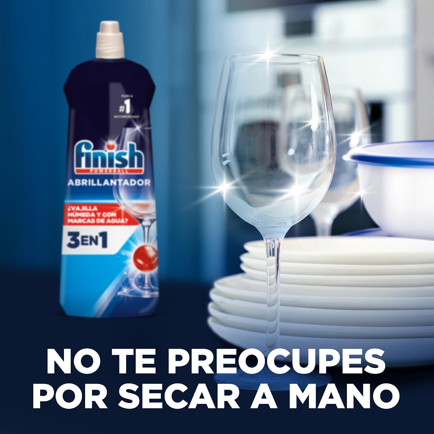 Thumbnail 6 de Finish Gel Abrillantador Lavavajillas para Vajilla Brillante