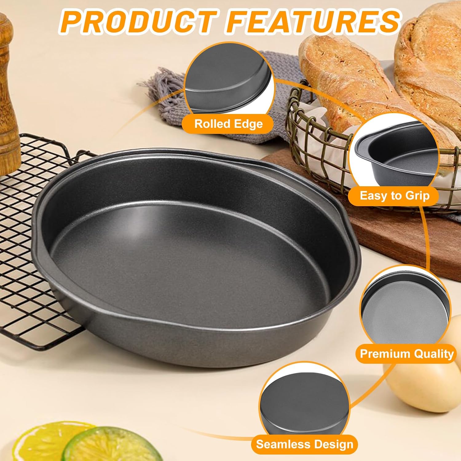 Thumbnail 4 de Gymdin Round Cake Pans, 8-Inch