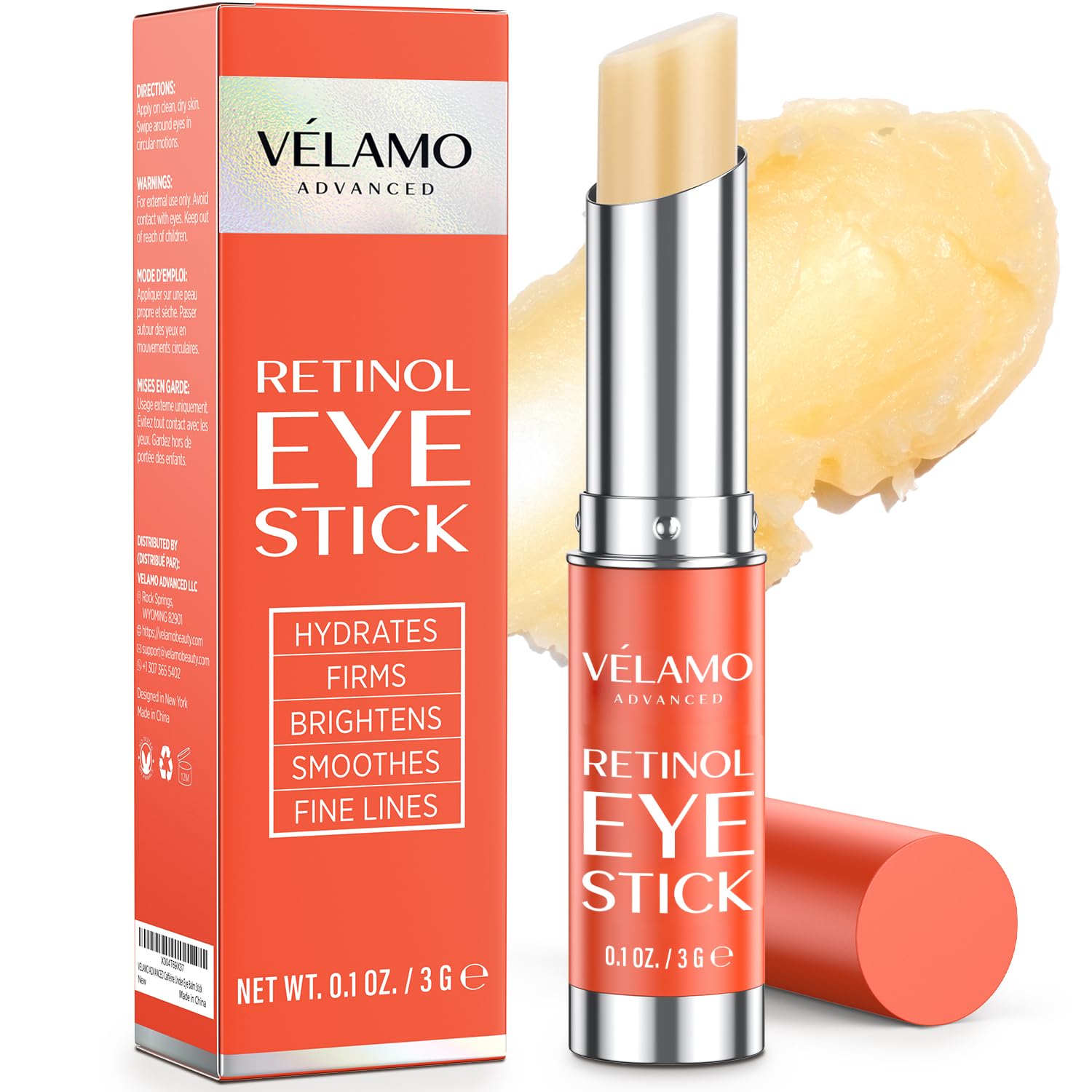Detalle de VELAMO Advanced Retinol Eye Stick 0.1 oz