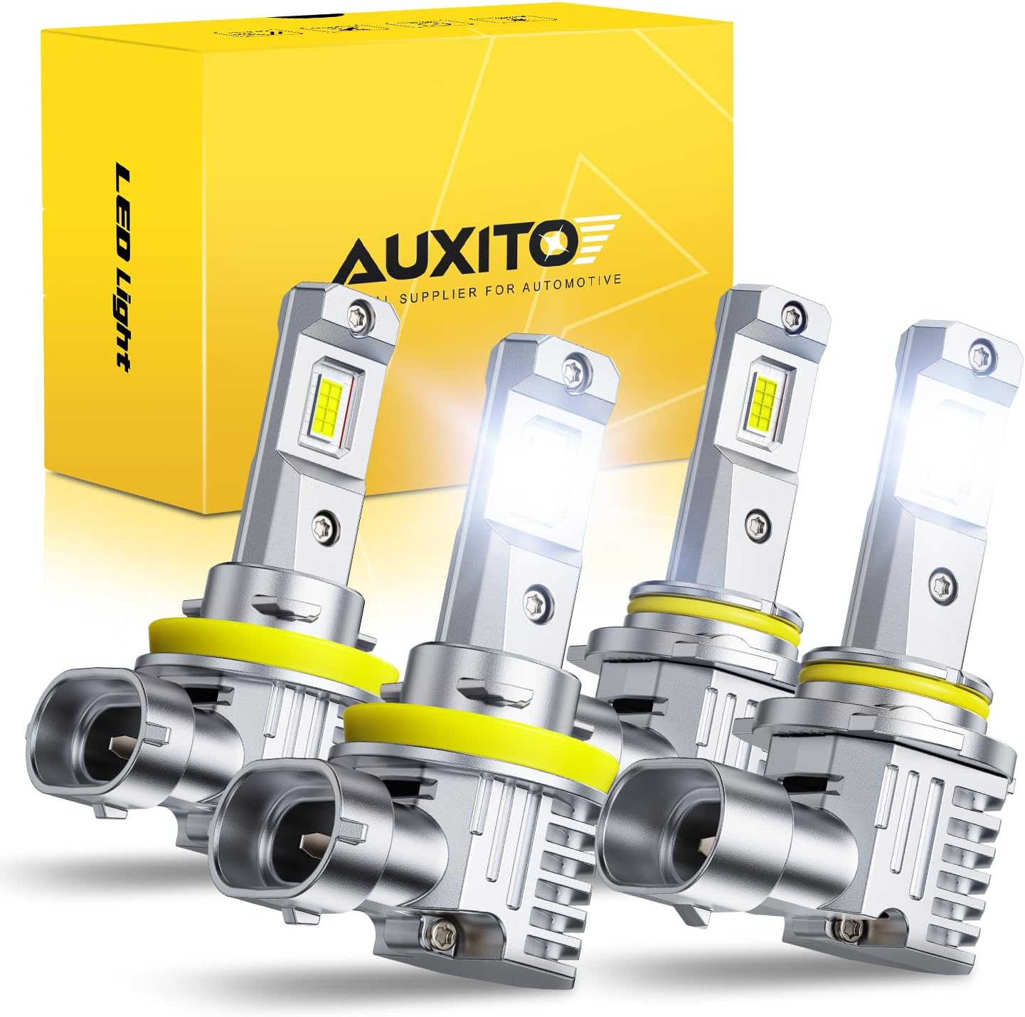 Detalle de AUXITO LED Headlight Bulbs 9005 H11