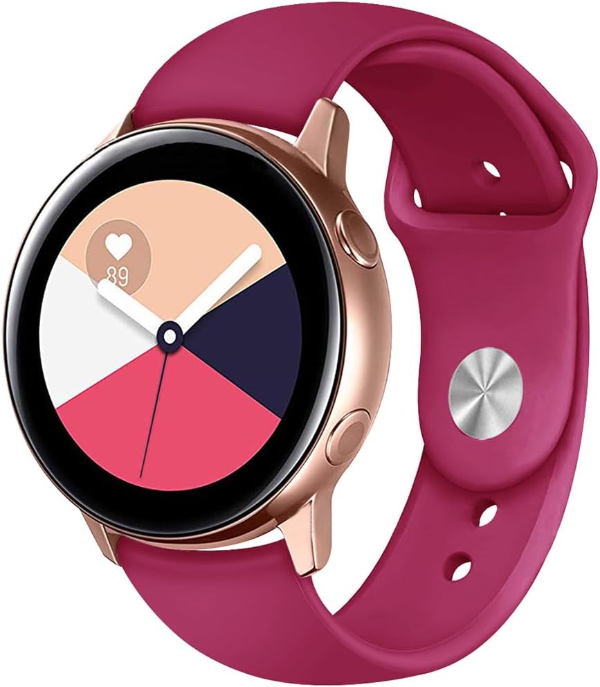 Detalle de Replacement Silicone Band for Garmin and Huawei smartwatches (18mm)