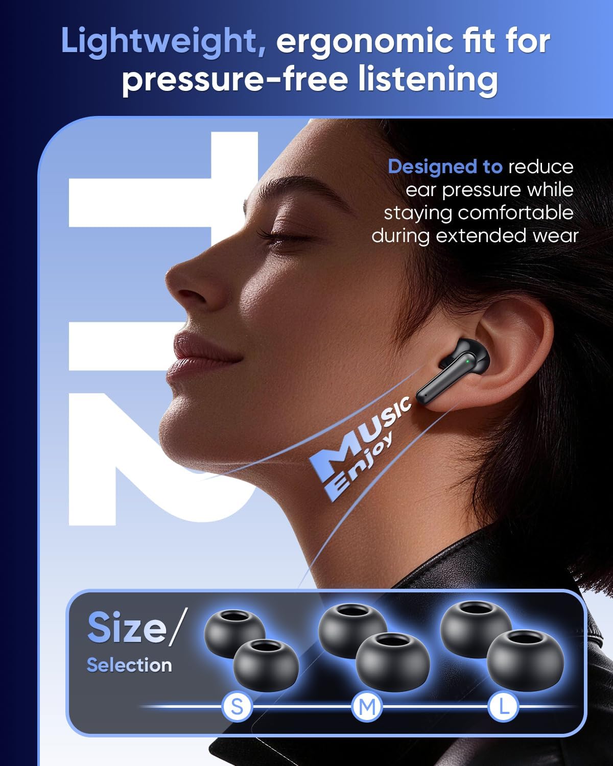 Thumbnail 2 de ZIUTY Wireless Earbuds 5.4 Bluetooth Headphones