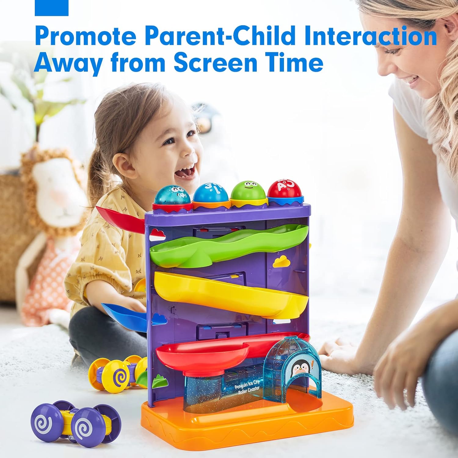 Thumbnail 4 de hahaland 2‑in‑1 Pound & Roll Toys 12 Months