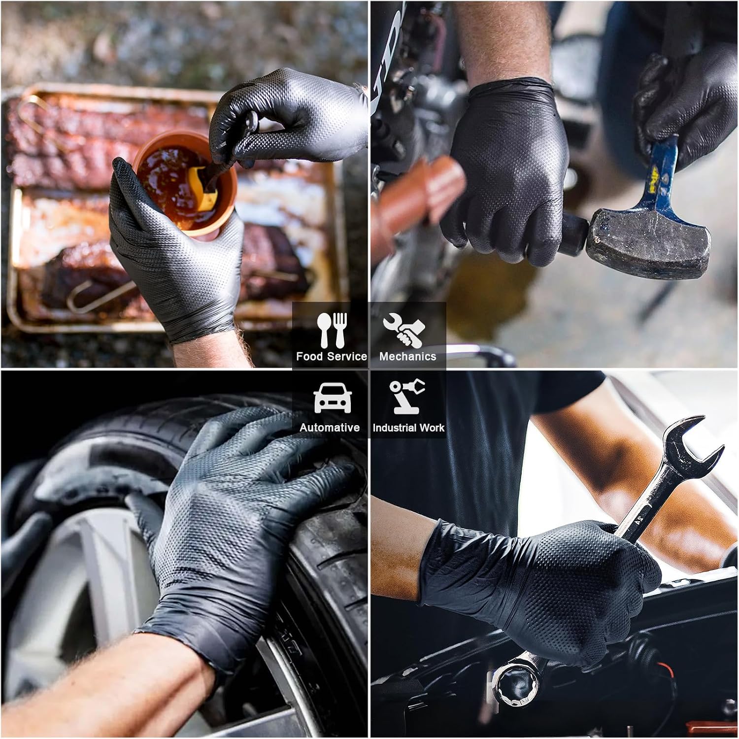 Detalle 2 de PROMEDIX Nitrile Gloves 8 Mil