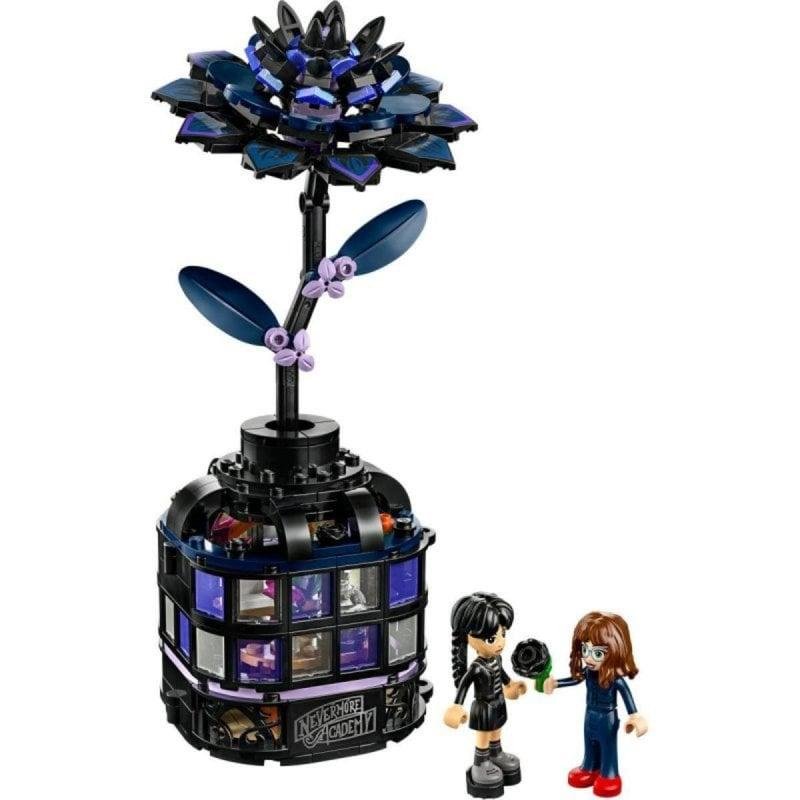 Detalle 2 de LEGO 76784 Set Miércoles Dalia Negra, 358 piezas 🧱