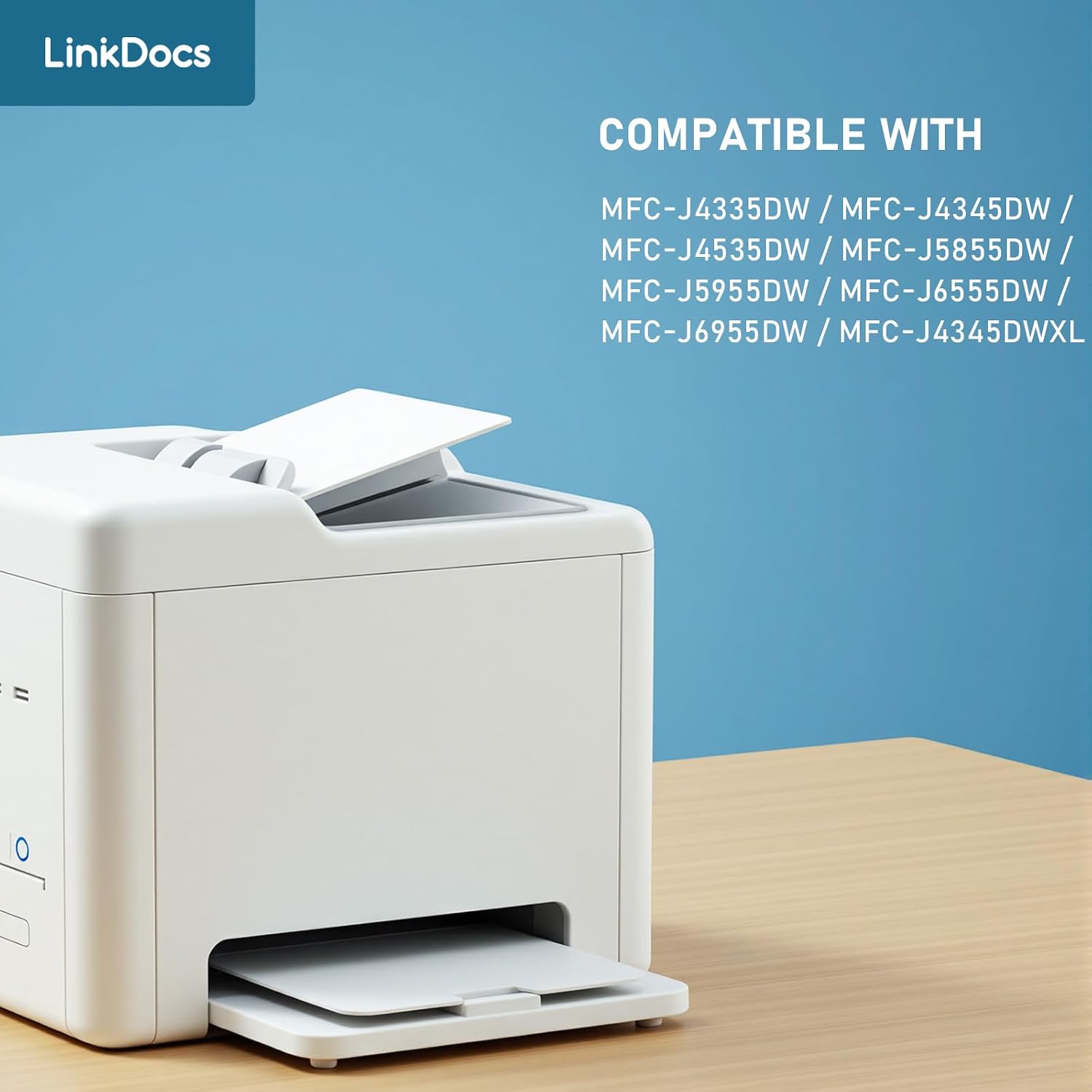 Detalle de LinkDocs Yellow Ink Cartridge LC406XL