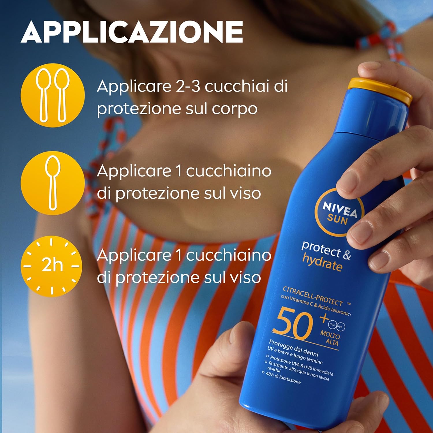 Thumbnail 4 de NIVEA SUN Crema solare 200 ml