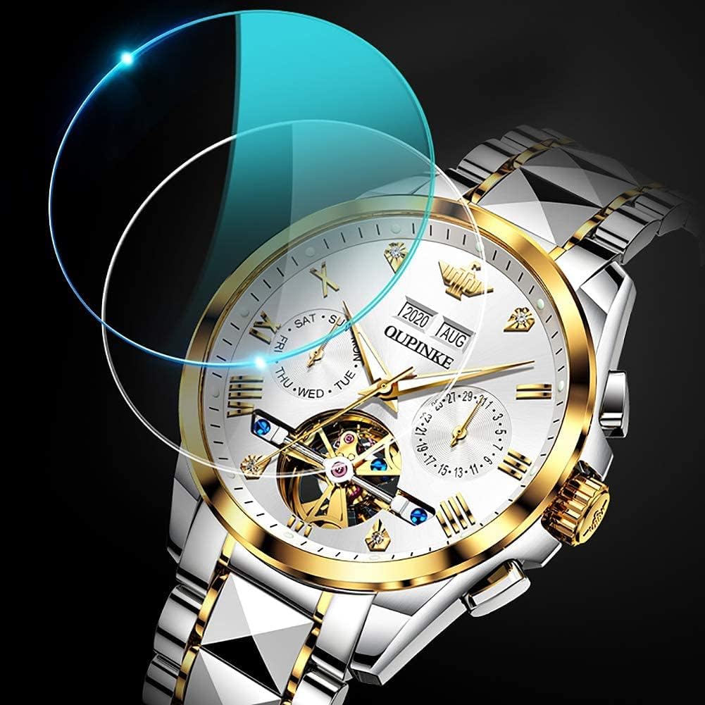Detalle de OUPINKE Herrenuhr Automatik 42 mm