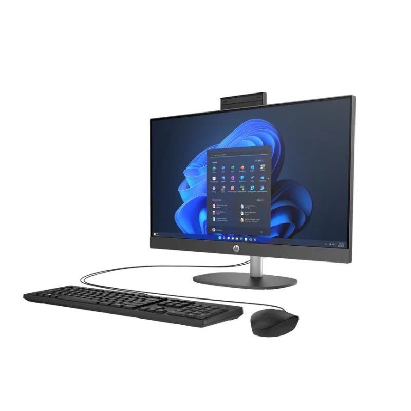 Detalle 2 de HP ProOne 240 G10 All-in-One: potencia y diseño para la oficina moderna