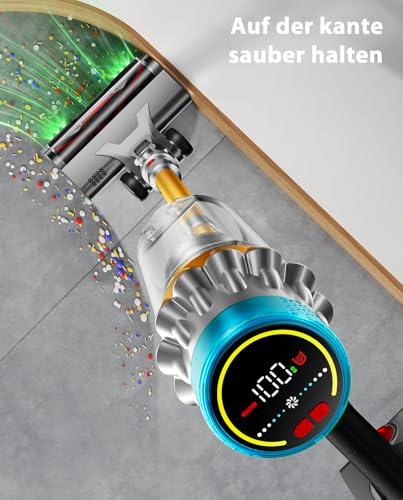 Detalle de JRFYHFT Akku Staubsauger Kabellos 55KPa/650W – 70 Minuten Laufzeit