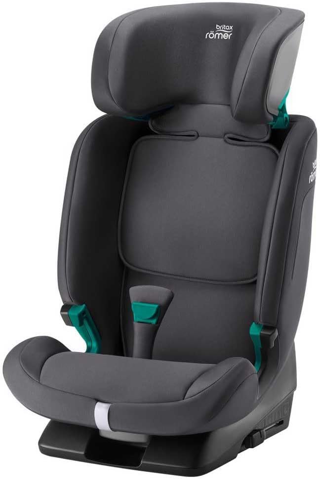 Detalle de Britax RÖMER EVOLVAFIX: seggiolino auto i-Size 76–150 cm, Midnight Grey