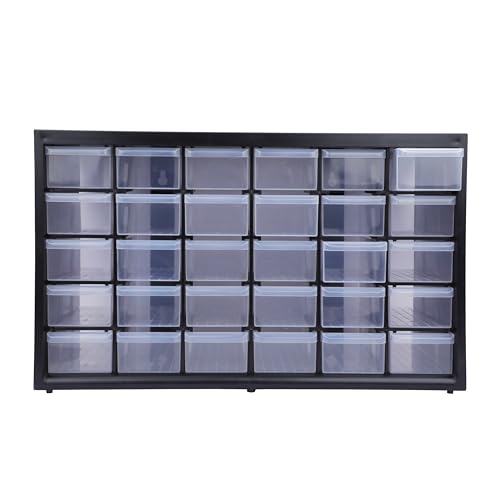 Detalle de STANLEY Boîte de rangement polyvalente avec 30 petits tiroirs (1-93-980)