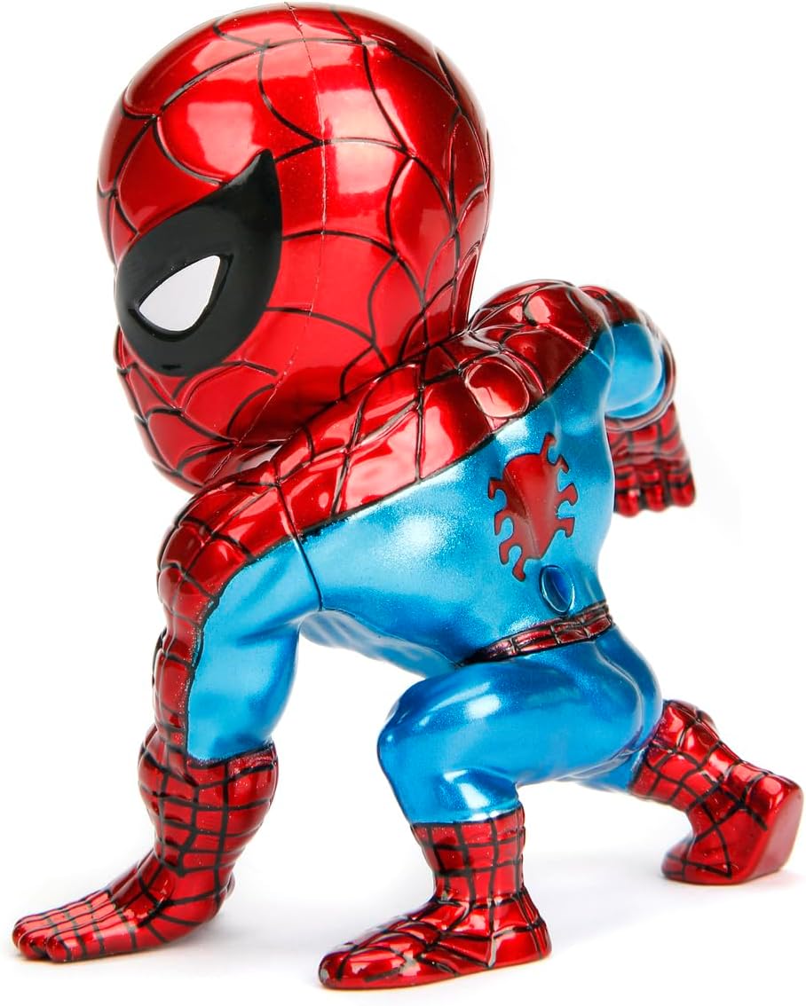 Thumbnail 2 de Jada Toys Marvel Classic Spider-Man Figur – Die-cast, 10 cm, Sammelfigur (253221005)
