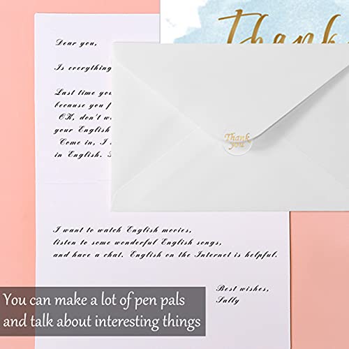 Thumbnail 5 de Thank You Greeting Cards Pack of 12, Blank Postcards ✉️