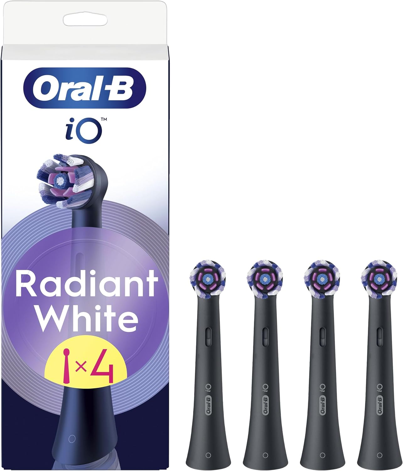Oral-B Radiant White Lot 4 brossettes 4 pcs
