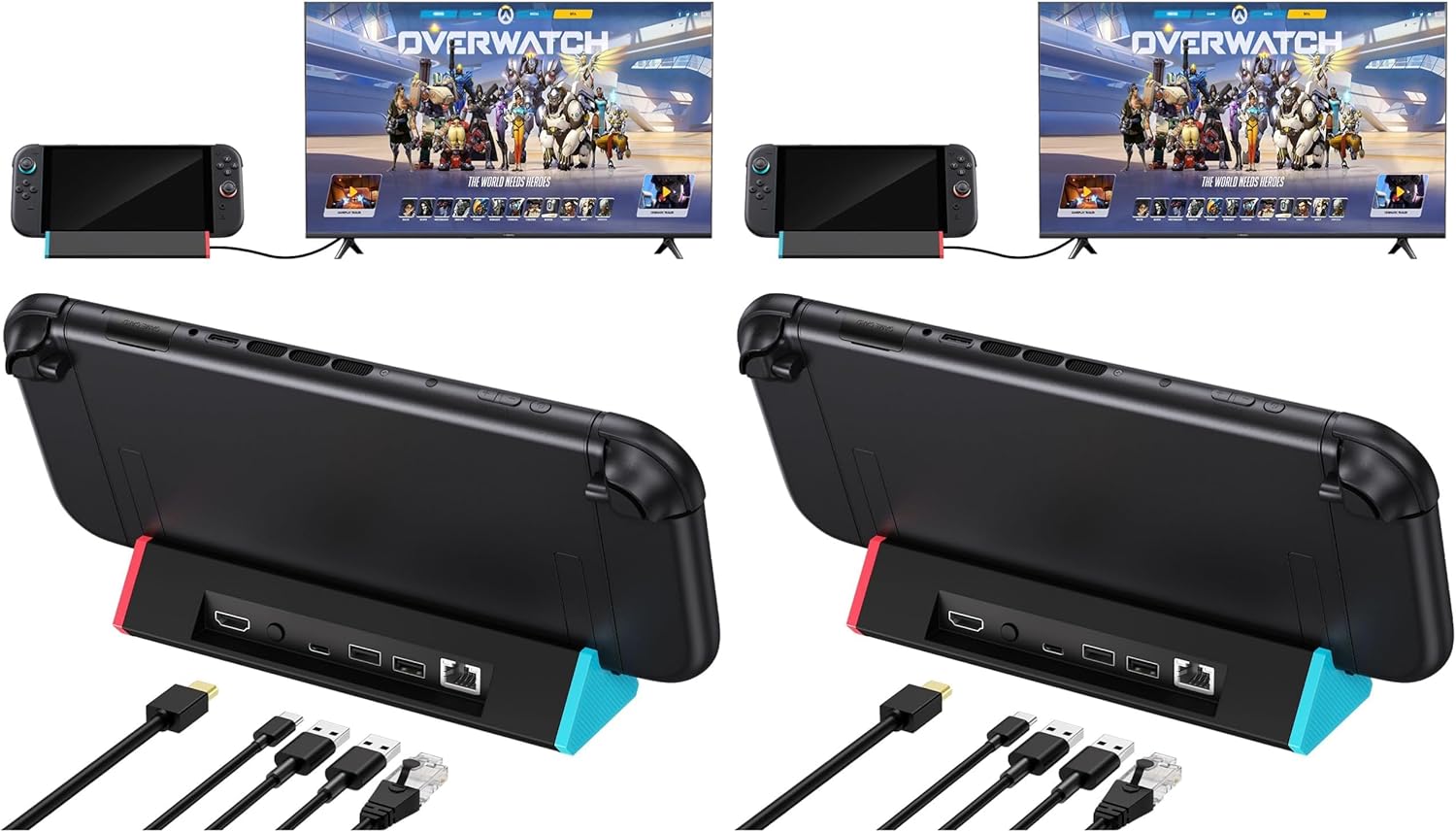 Thumbnail 4 de SiWiQU Switch Docking Station 4K