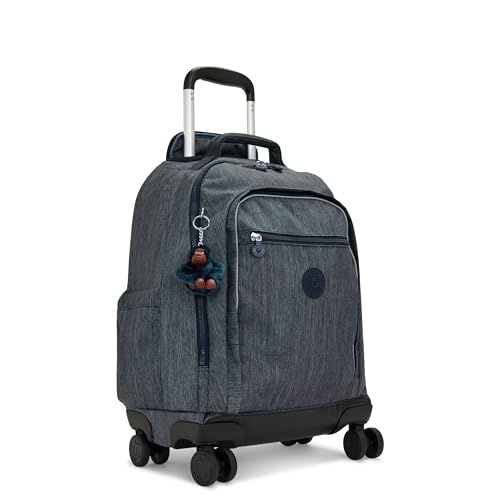 Thumbnail 4 de Kipling New Zea Mochila Grande con Ruedas 🧳 Azul Marino