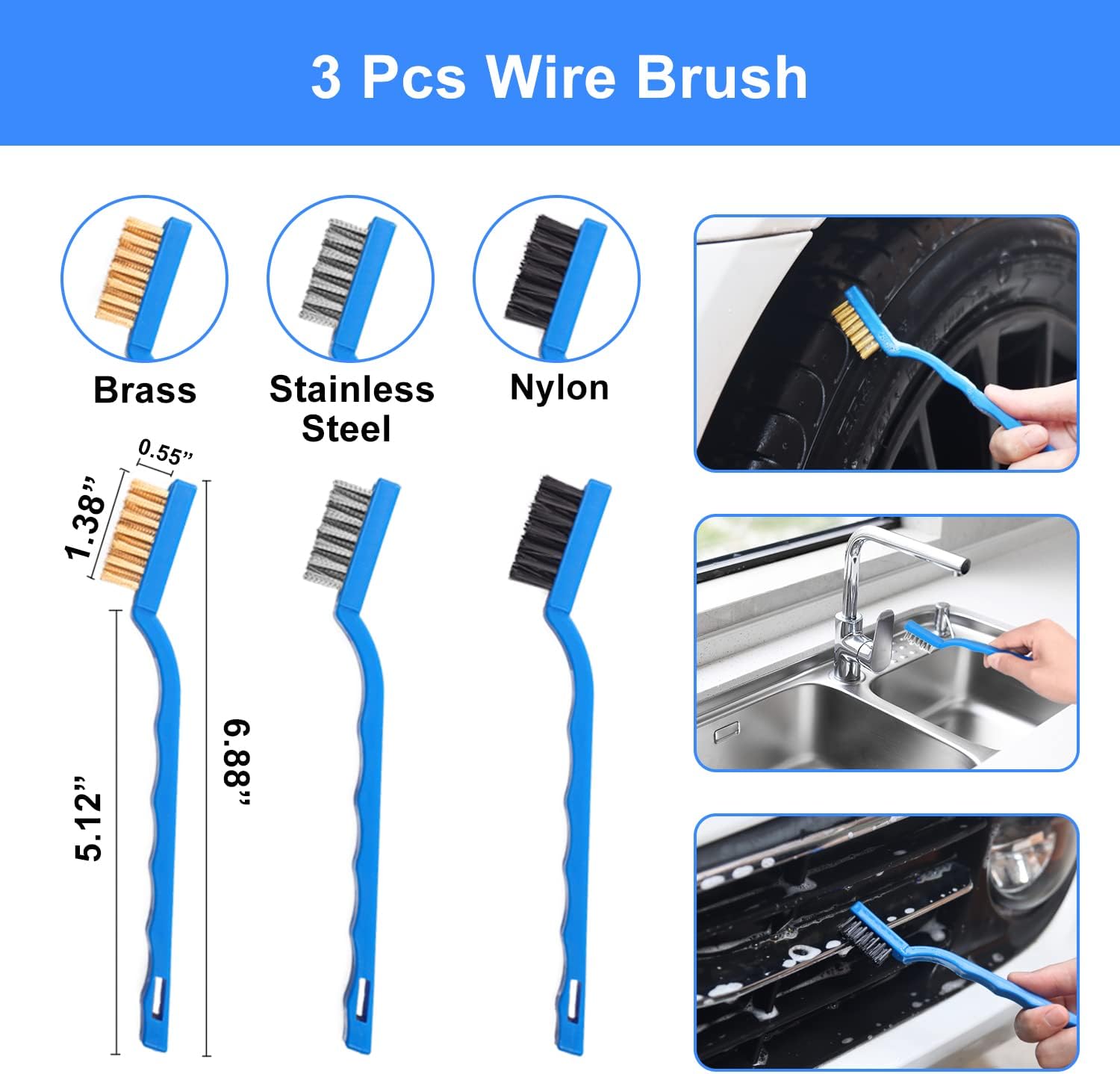 Thumbnail 4 de 26Pcs Car Detailing Brush Set 26pcs 🧽