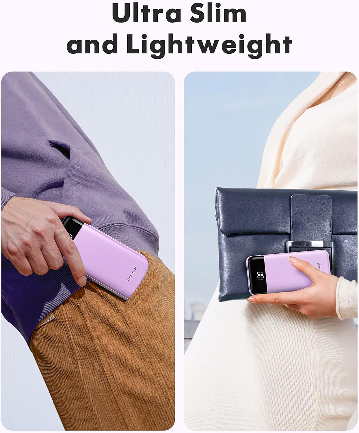 Thumbnail 5 de Charmast Power Bank with Built-in Cables X4