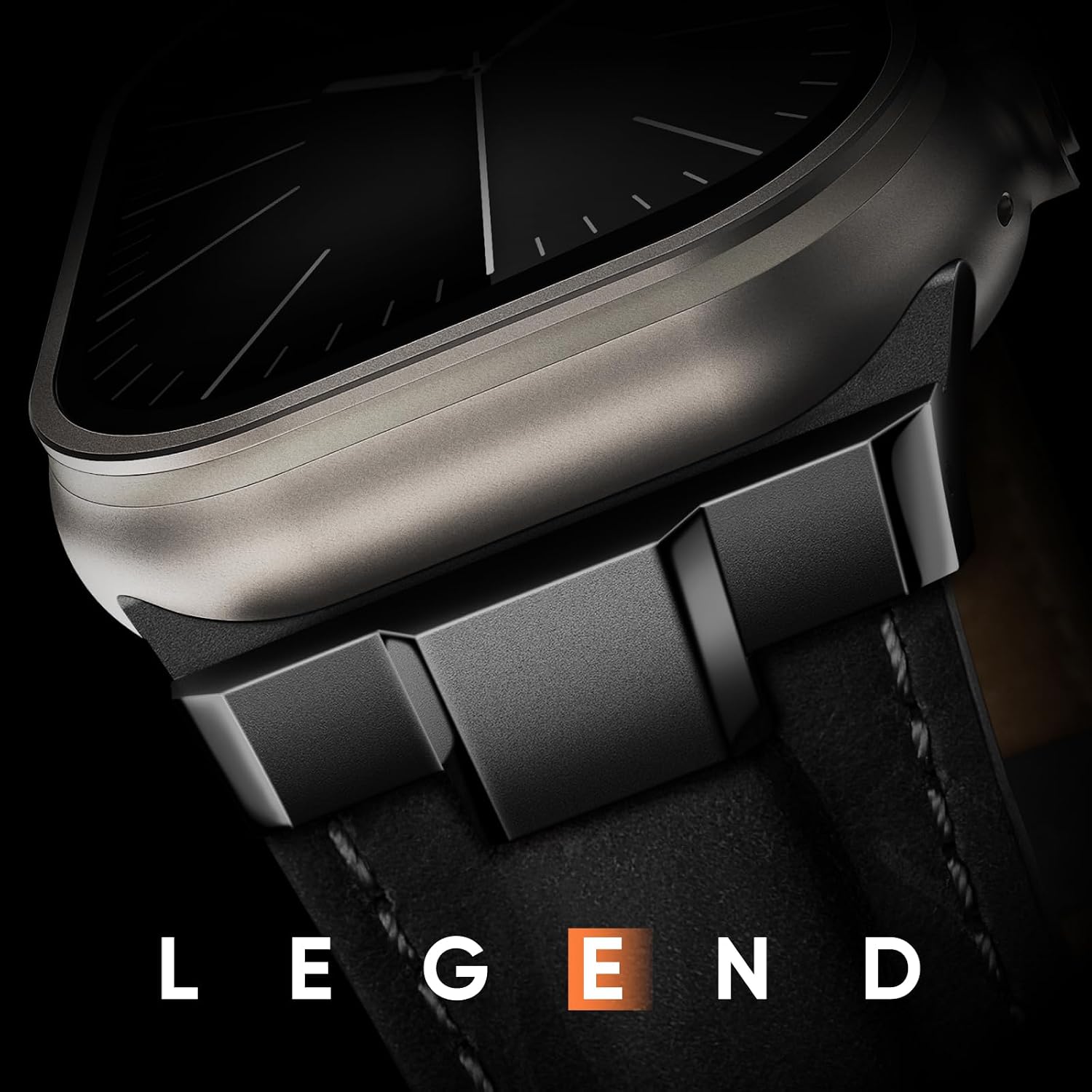 Detalle de Suitisbest Leather Watch Band in Genuine Leather