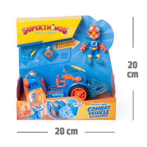 Thumbnail 6 de SUPERTHINGS Kazoo Power Kampffahrzeug 1 Figur