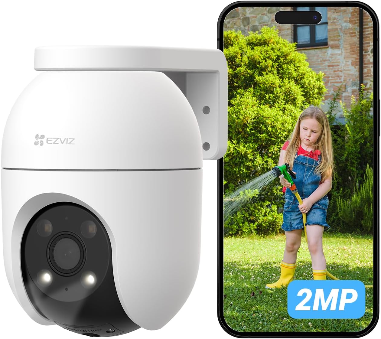 Detalle de EZVIZ C8c 2MP 360° Outdoor WiFi Camera