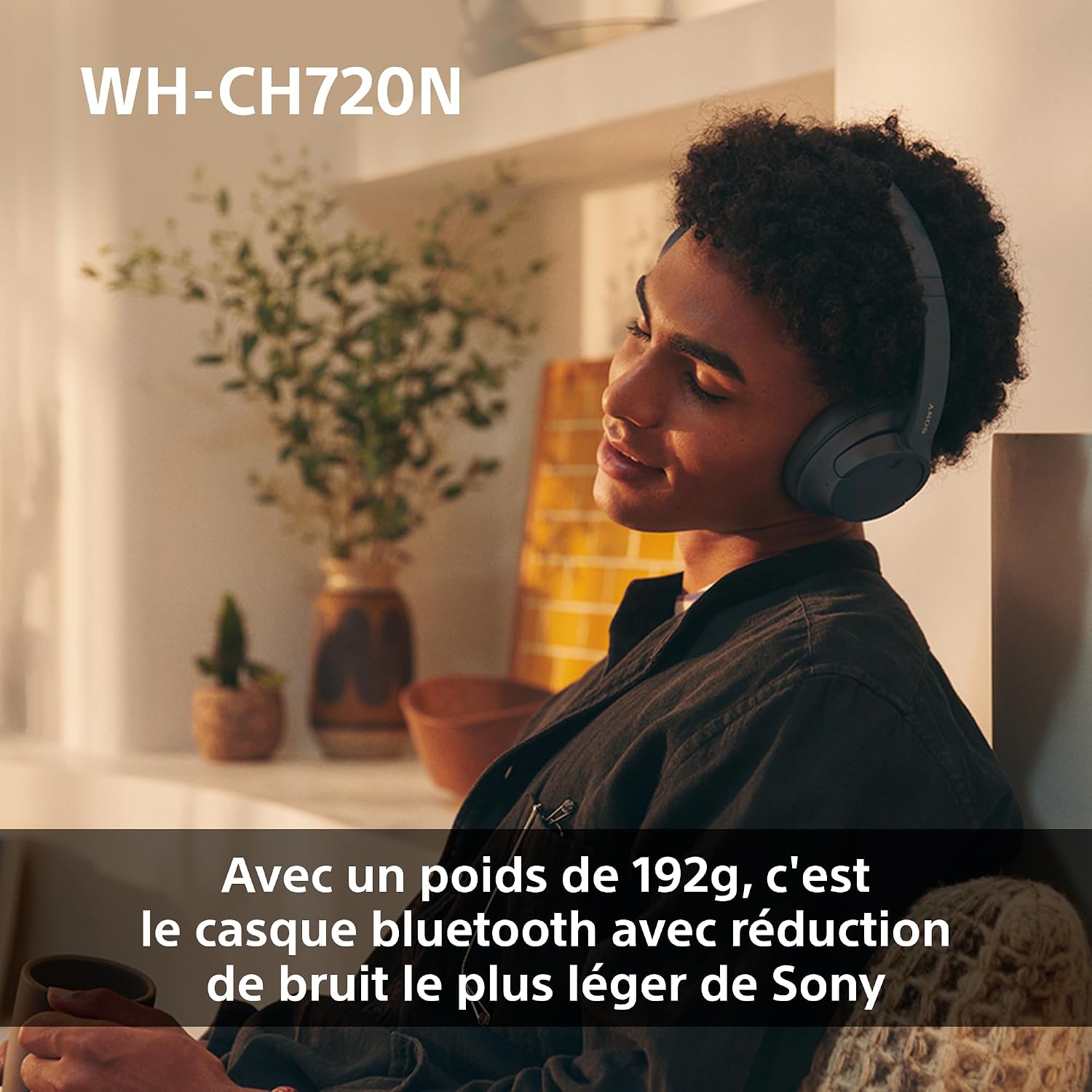 Thumbnail 4 de Sony WH-CH720N : Casque sans fil à réduction de bruit, 35 h d’autonomie, noir