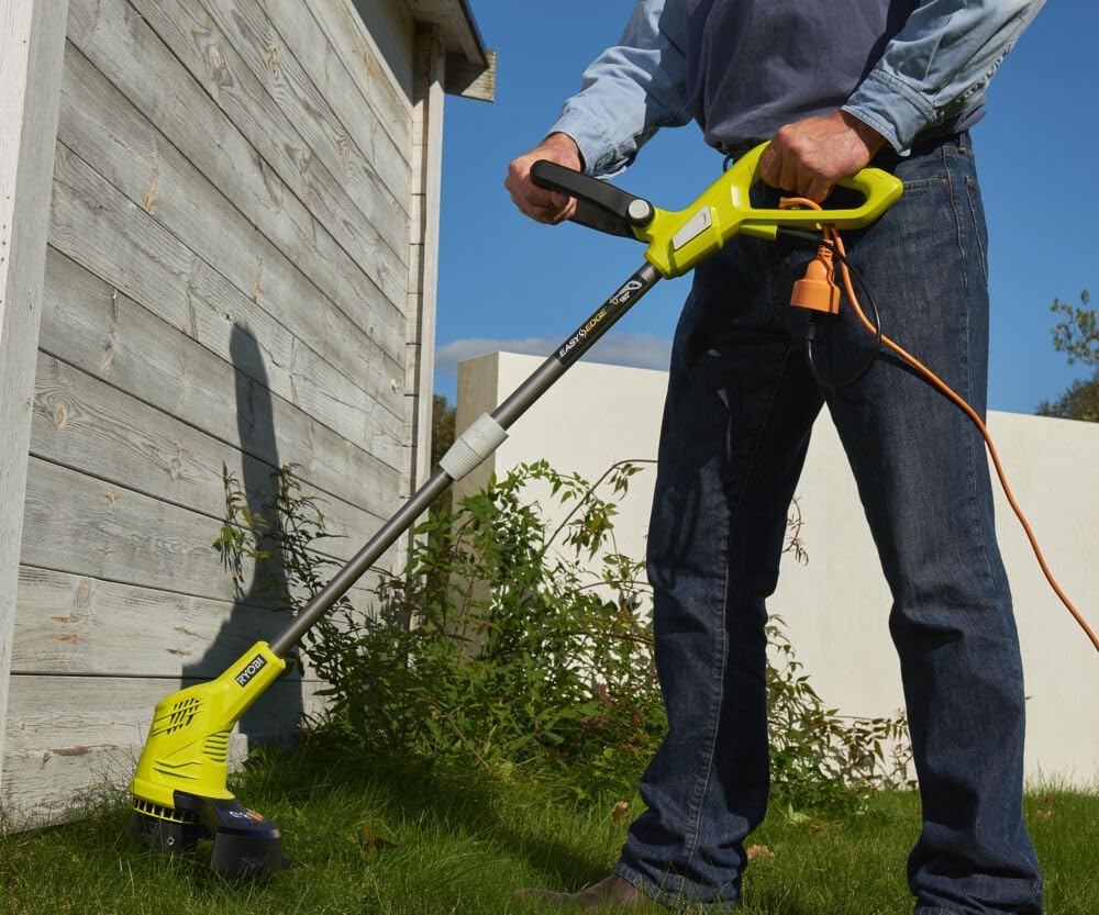 Detalle 2 de RYOBI Tagliabordi Elettrico 400 W - RLT4125: taglio preciso per giardini piccoli e medi