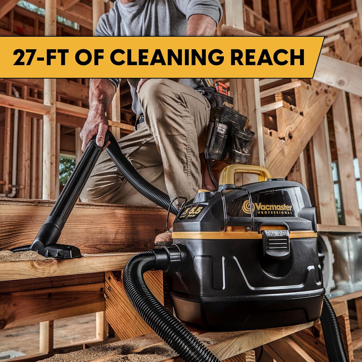 Thumbnail 3 de Vacmaster Professional Beast VFB511H 5-Gallon Wet/Dry Vac 🧰