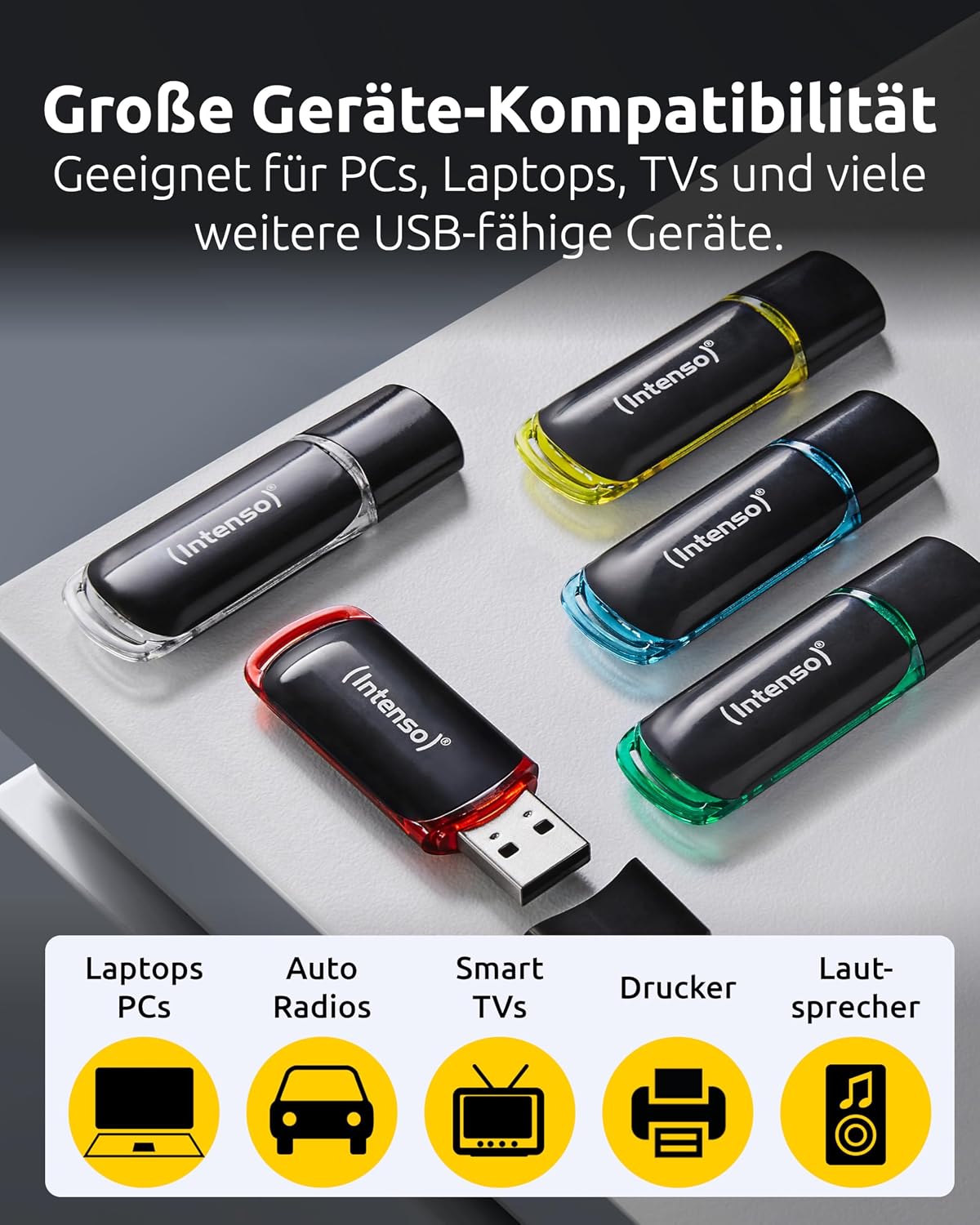 Detalle 2 de Intenso Business Line Multipack 10 pamięci USB 8 GB, USB 2.0 USB-A