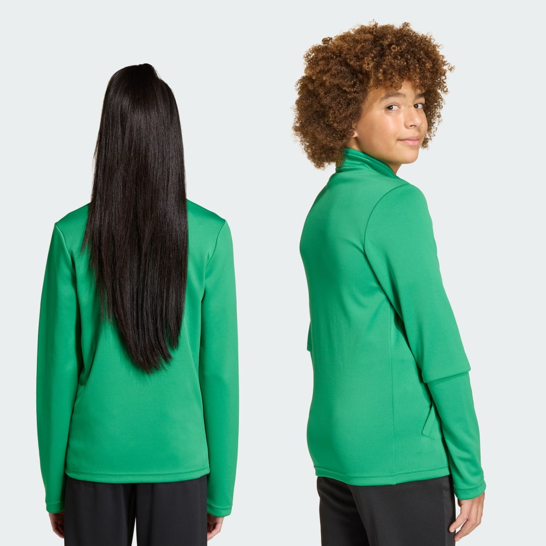 Detalle de Adidas Entrada26, chaqueta verde