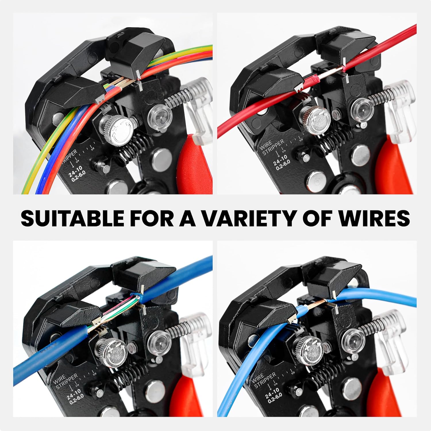 Thumbnail 3 de KAIWEETS 3‑in‑1 Wire Strippers AWG 10–22