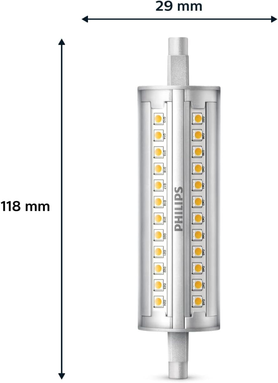 Thumbnail 1 de Philips Stab-LED R7S Lampe 118 mm – 100 W, dimmbar, neutralweißes Licht
