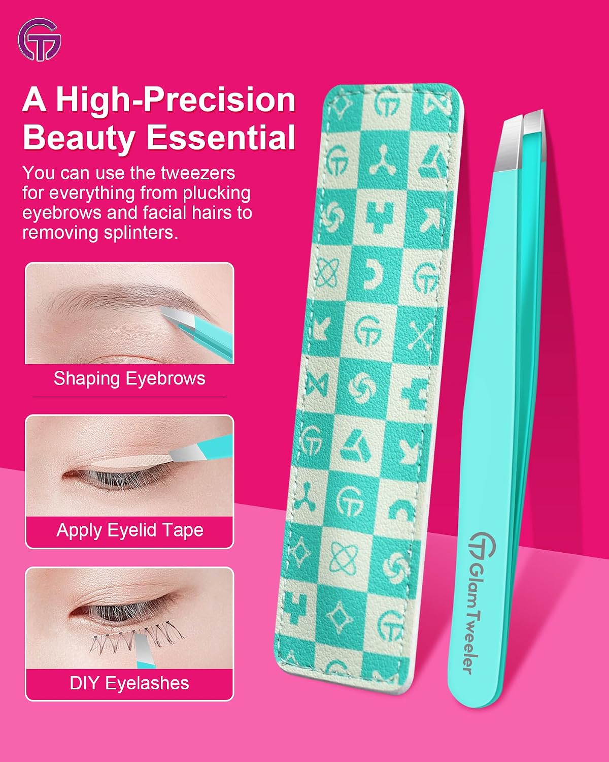 Thumbnail 4 de GlamTweeler Expert 95.2mm precision tweezers
