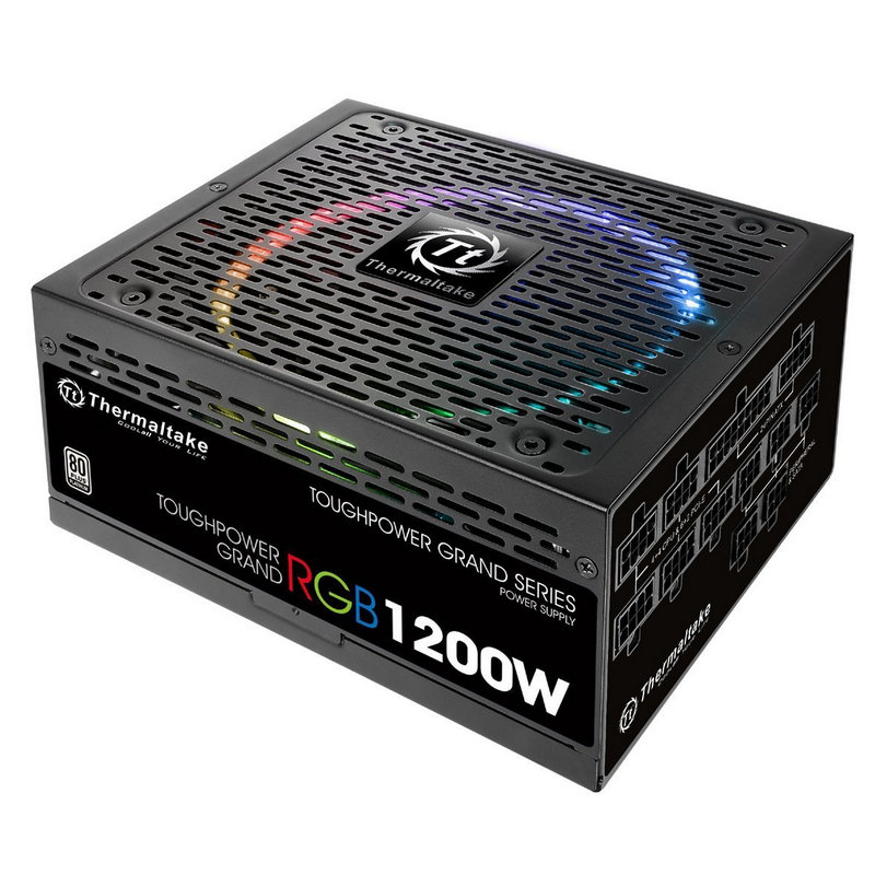 Detalle de Thermaltake Toughpower Grand RGB 1200W 80 Plus Platinum Modular
