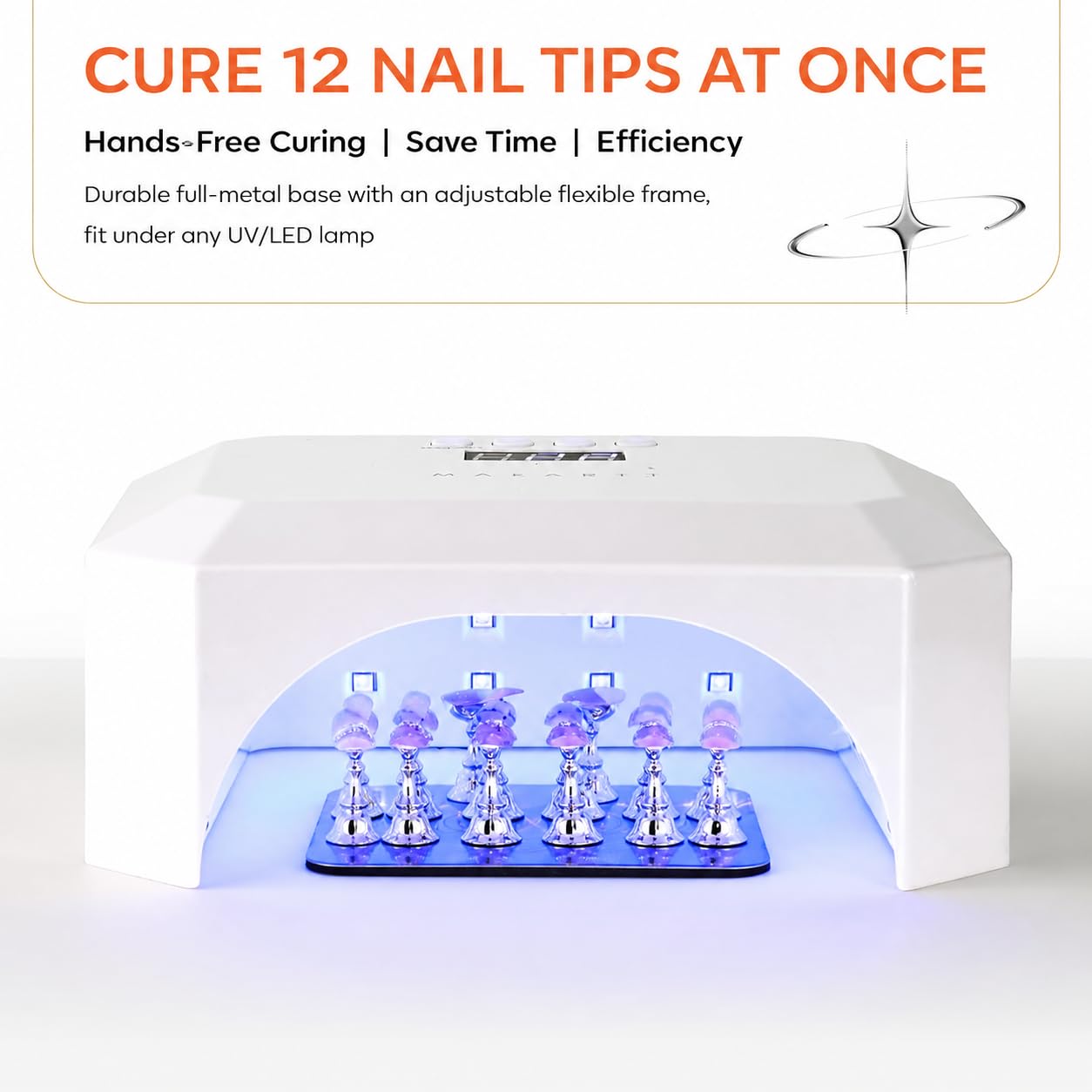 Thumbnail 6 de Makartt Magnetic Nail Stand, 12-Tip Capacity