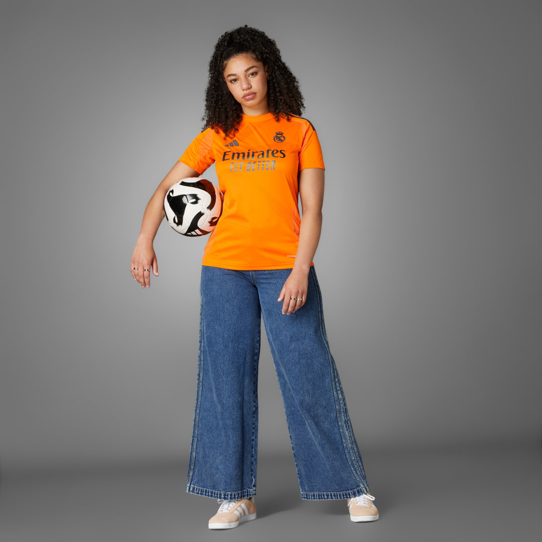 Thumbnail 2 de Camiseta segunda equipación Real Madrid 24/25 adidas en naranja