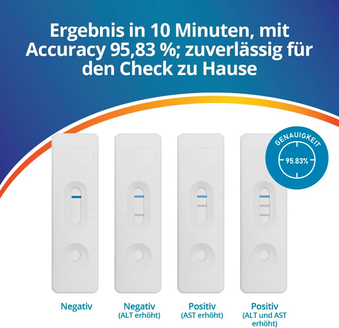Thumbnail 5 de ADESTE Lebertest – Leberwerte Selbsttest, 1 Test
