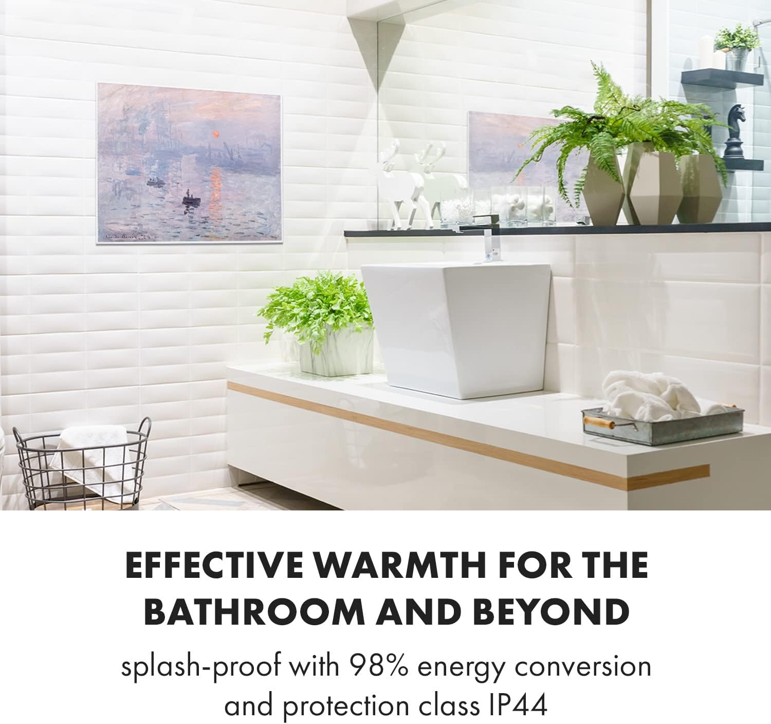 Detalle 2 de KLARSTEIN Wonderwall Air Art Smart 10035125 infraroodverwarming, 80 x 60 cm, wifi