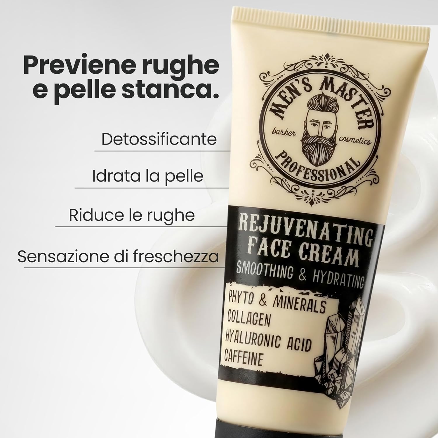Detalle de Men's Master Crema Idratante e Rigenerante per Uomo – 75 ml
