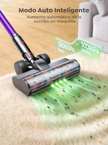 Thumbnail 4 de INTETURE Aspiradora sin Cable 600W, Pantalla Táctil, 65 Minutoss🧹