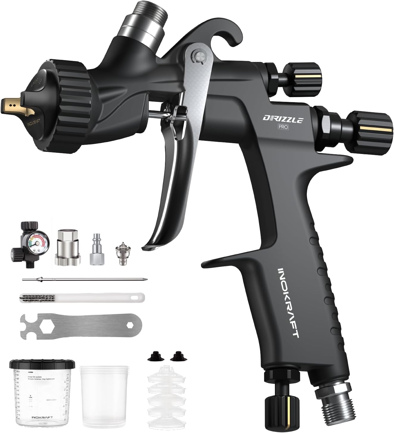 InoKraft Drizzle Pro LVLP 340g spray gun 🎨