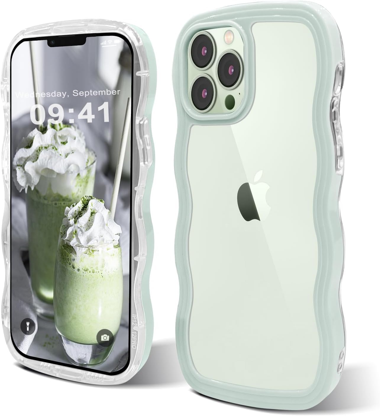 Thumbnail 6 de ORDA Cute Wave Frame Curly Shape Case for iPhone 11 Pro Max (Purple)