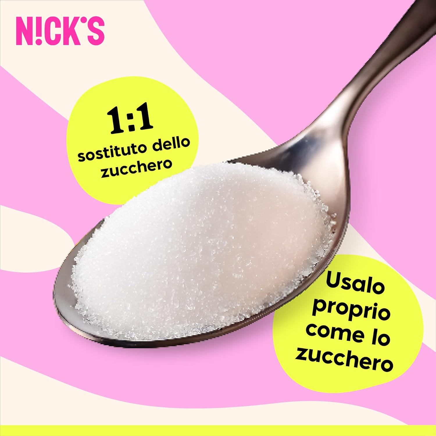 Thumbnail 4 de N!CK'S Use Like Sugar dolcificante 1 kg 🍬