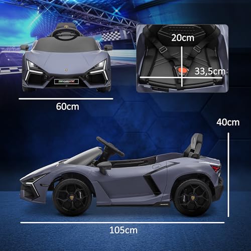Thumbnail 6 de AIYAPLAY Lamborghini Revuelto Coche Eléctrico Infantil