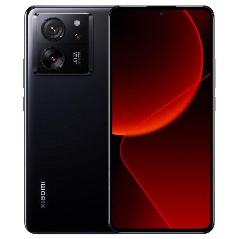 Detalle de Xiaomi 13T Pro 5G 16GB/1TB con pantalla AMOLED de 6,67" en negro