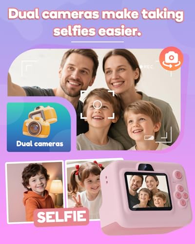 Thumbnail 4 de Dylanto Kids Camera Instant Print: 1080P Fun, Portable Photo Printer Camera for 3–12 Year Olds