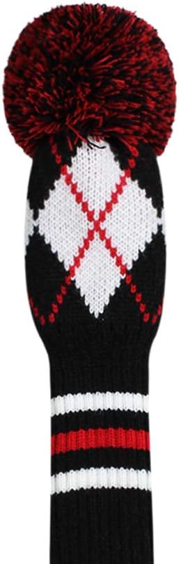 Detalle 2 de Golf Head Covers for Woods – 5-Piece Knit Set (Driver, Fairway x2, Hybrid x2)