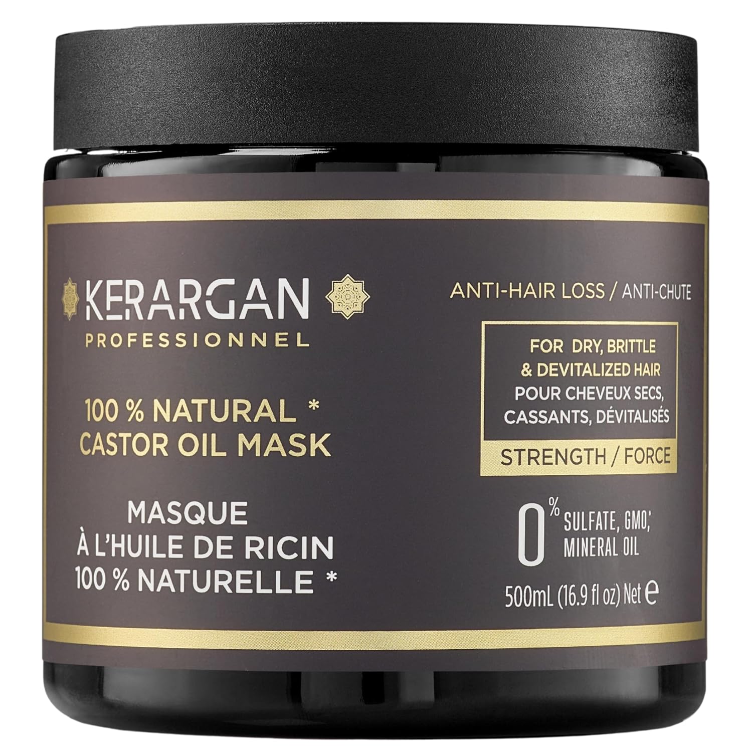 Detalle de KERARGAN Haarmaske gegen Haarausfall mit 500 ml